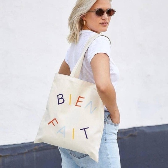 Madewell Handbags - Madewell Bien Fait Limited Edition The Reusable Canvas Tote